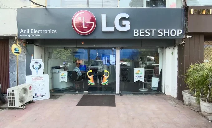 LG BEST SHOP - ANIL ELECTRONICS, M.G Road, Agra storefront