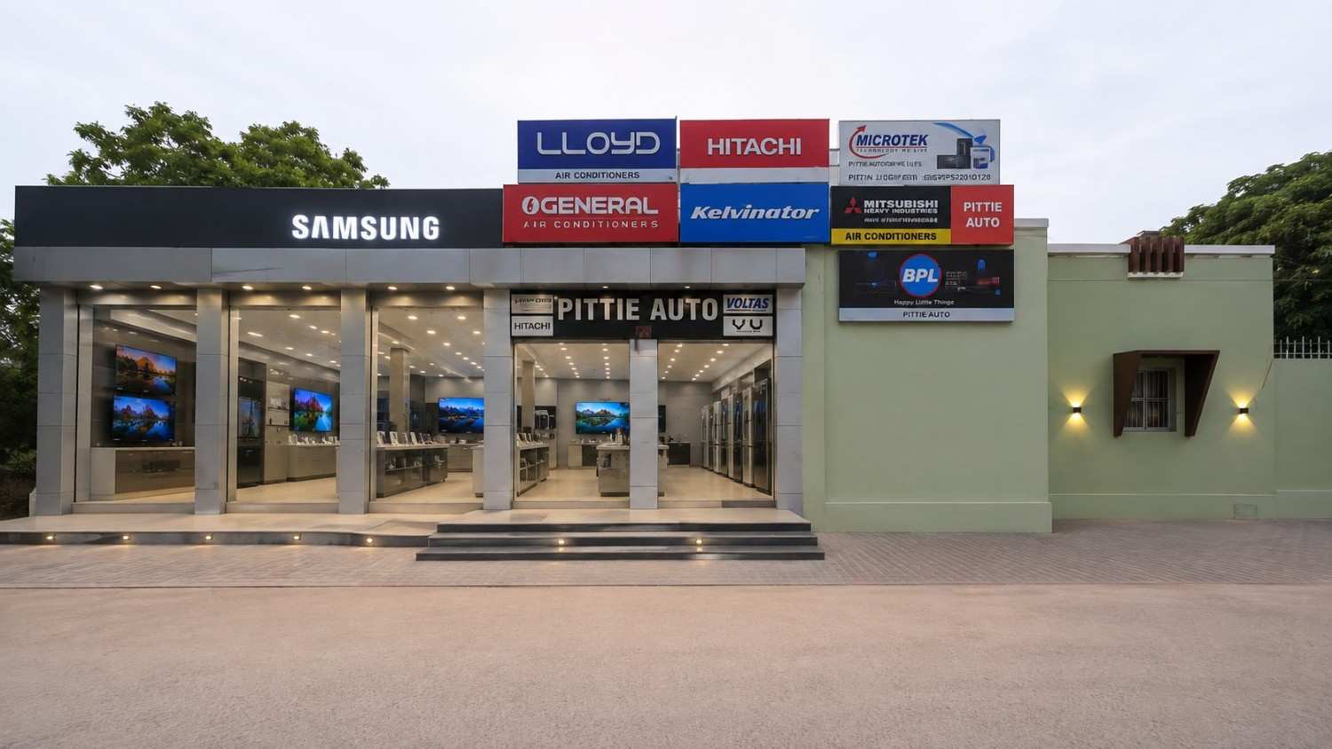 Samsung SmartPlaza - Bikaner, Pittie Auto Store storefront