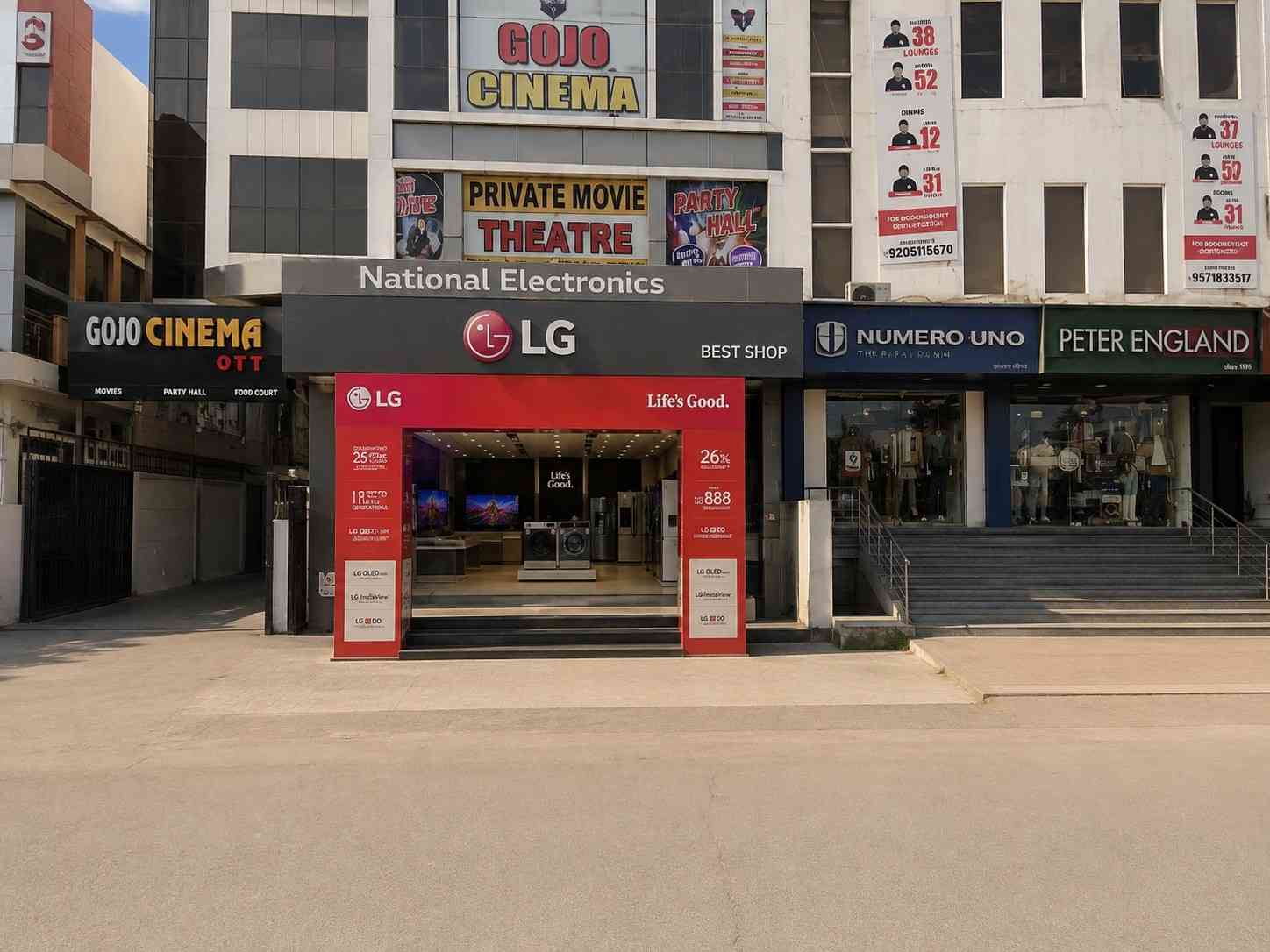 LG Best Shop-National Electronics, Alwar storefront