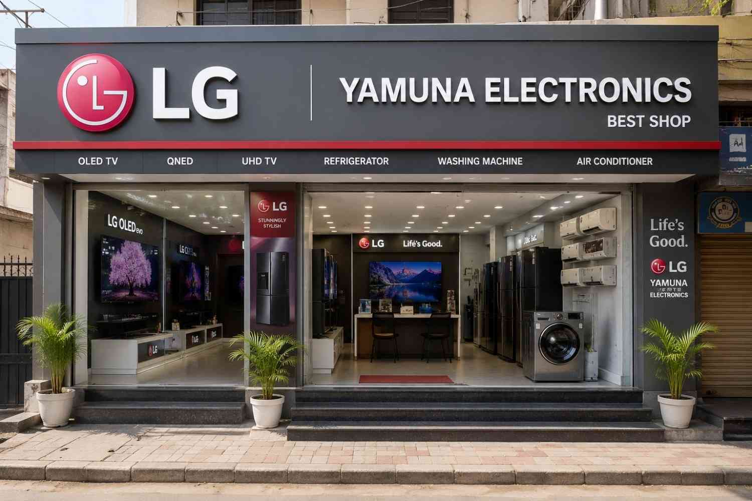 LG BEST SHOP - YAMUNA ELECTRONICS storefront
