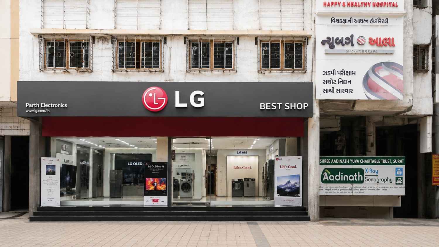 LG BEST SHOP - PARTH ELECTRONICS storefront
