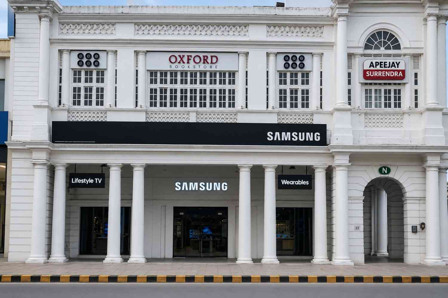 Samsung Experience Store- Connaught Place storefront