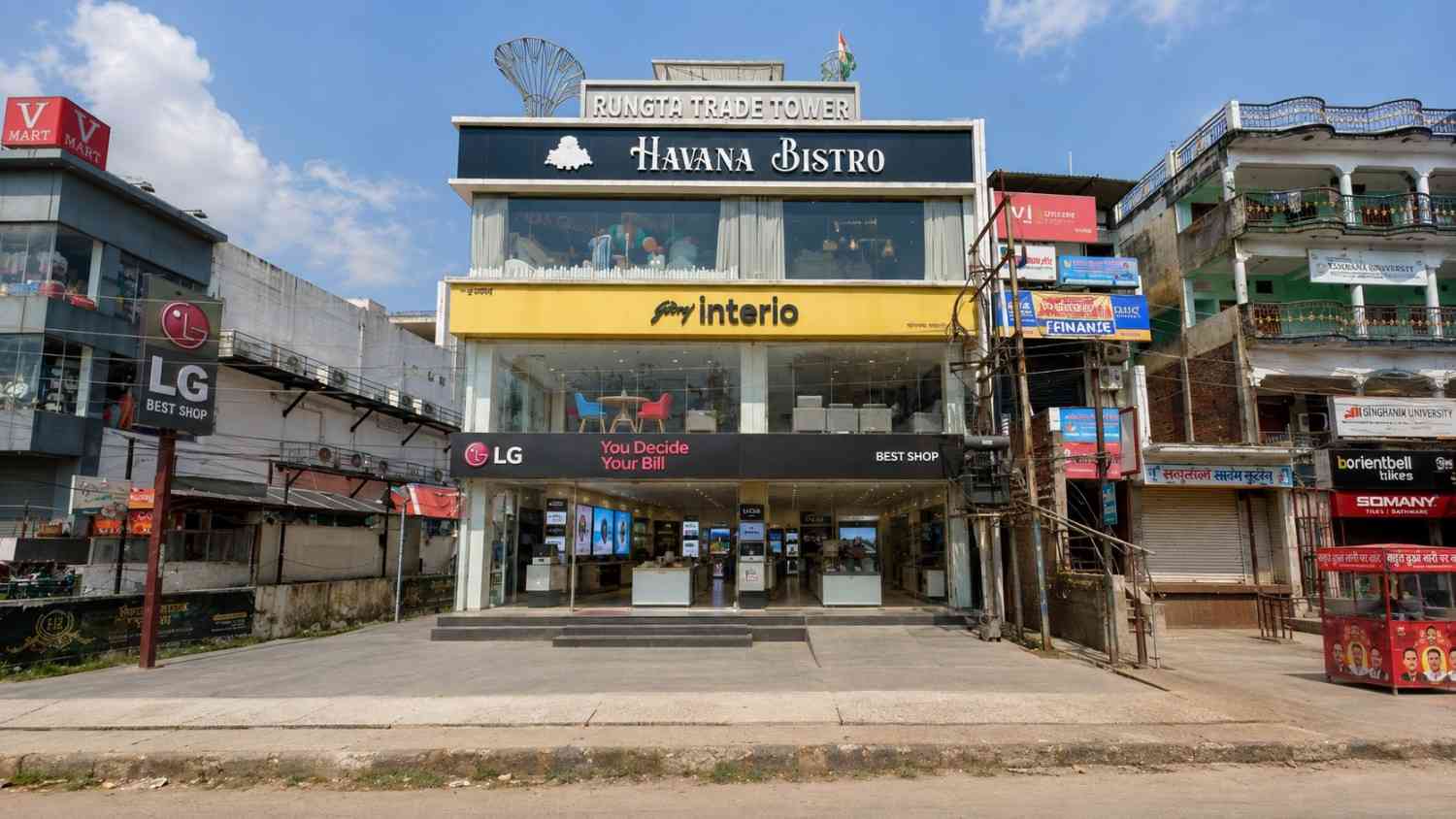 LG Best Shop - Omega Sports & Radio Works, Ashok Nagar, Gorakhpur storefront