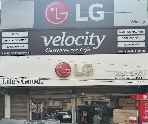 LG BEST SHOP - RAAS ENTERPRISES-Kanpur storefront