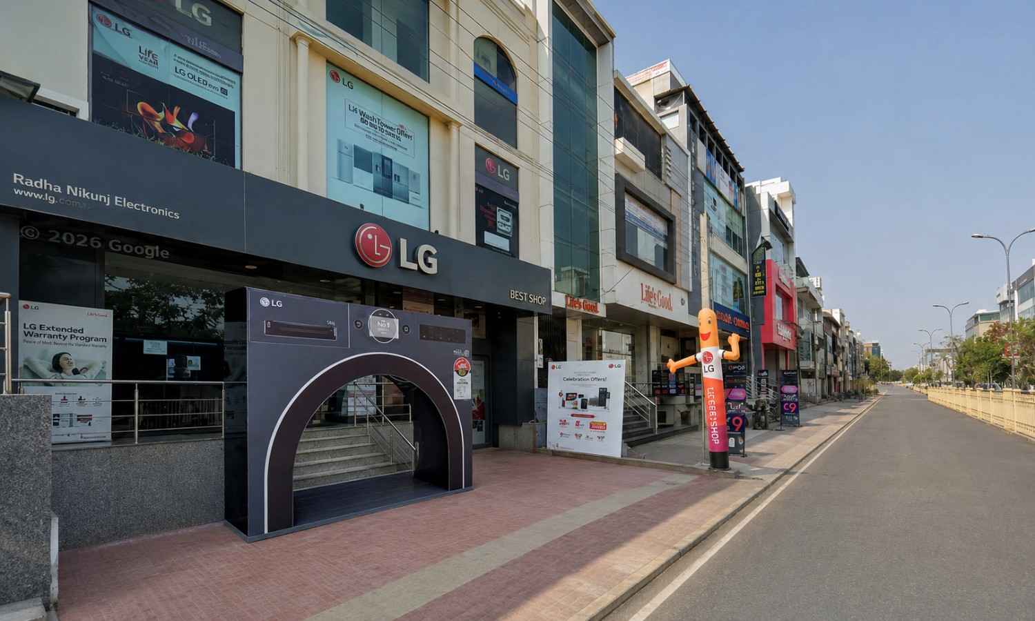 LG BEST SHOP - RADHA NIKUNJ ELECTRONICS storefront