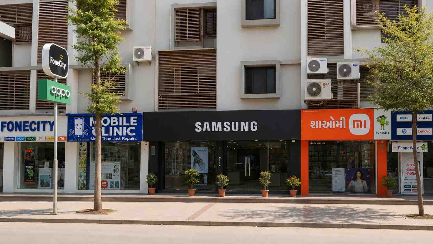 Samsung Experience Store- Vandematram storefront