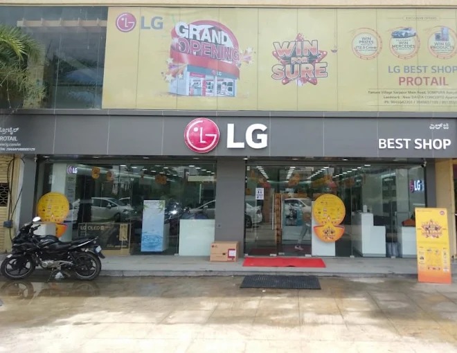 LG BEST SHOP - PROTAIL-Sarjapura storefront