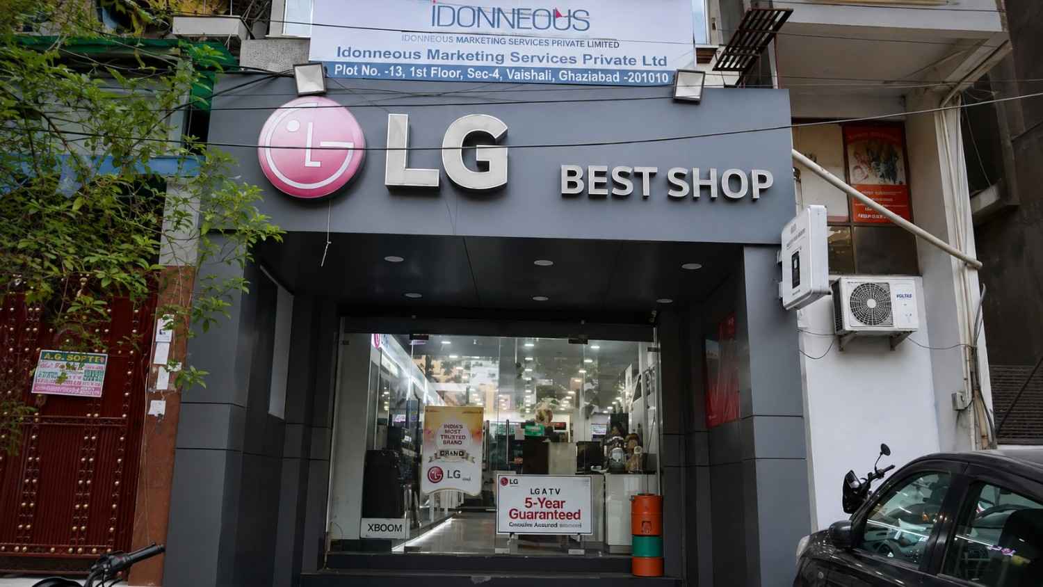 LG Best Shop-Mohan Ram Electronic-Noida storefront