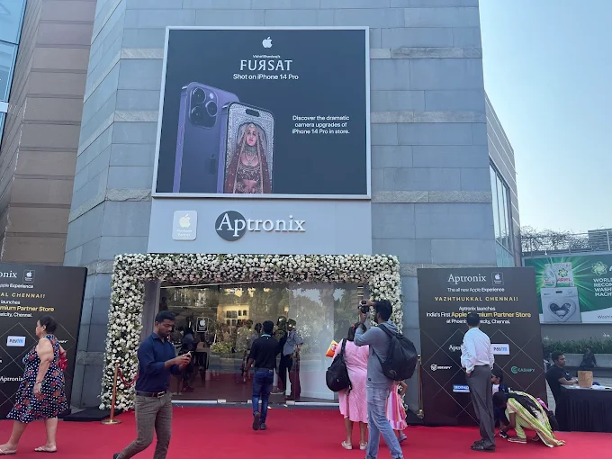 Aptronix-Apple Premium Reseller- Velachery storefront