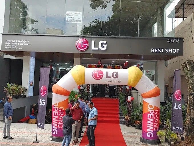 LG Best Shop-RAJALAKSHMI ENTERPRISES-Jayanagar storefront