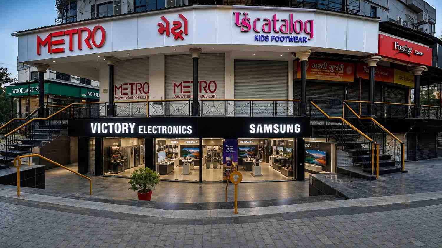 Samsung Smart Plaza - Victory Electronics, Rajkot storefront