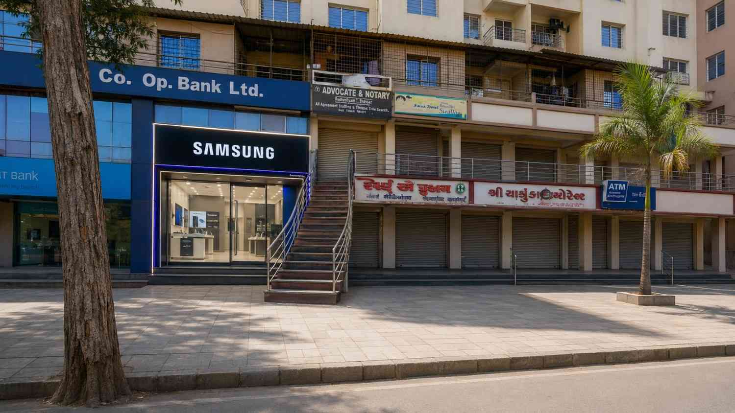 Samsung Experience Store- Sachin Char Rasta storefront