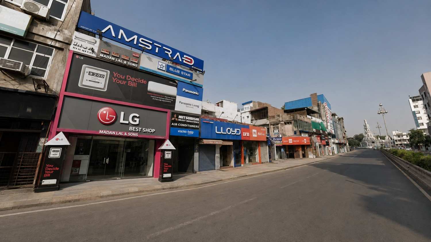 LG BEST SHOP - MADAN LAL AND SONS, Kota storefront