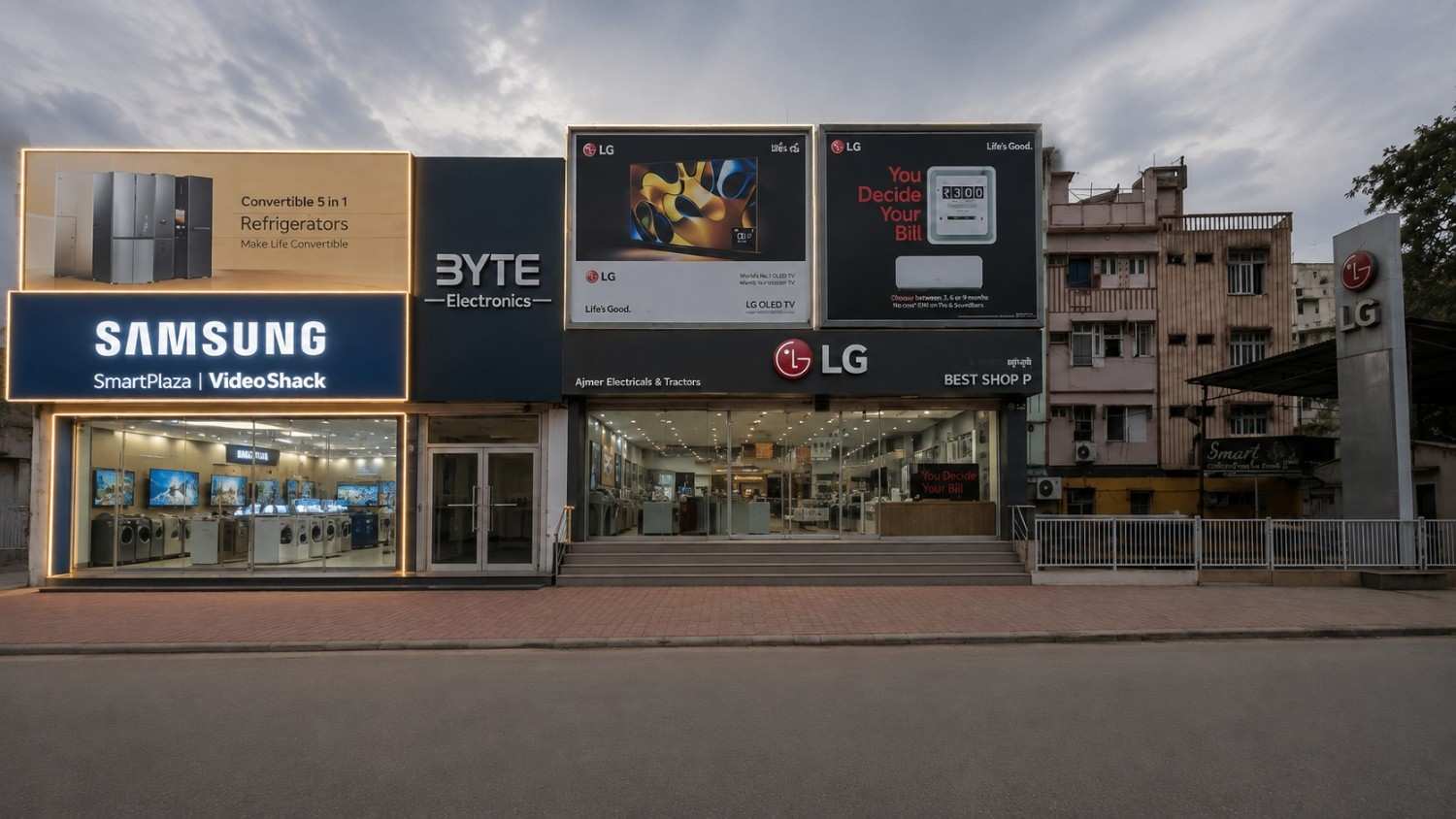Samsung Smart Plaza- Videoshack, Udaipur storefront