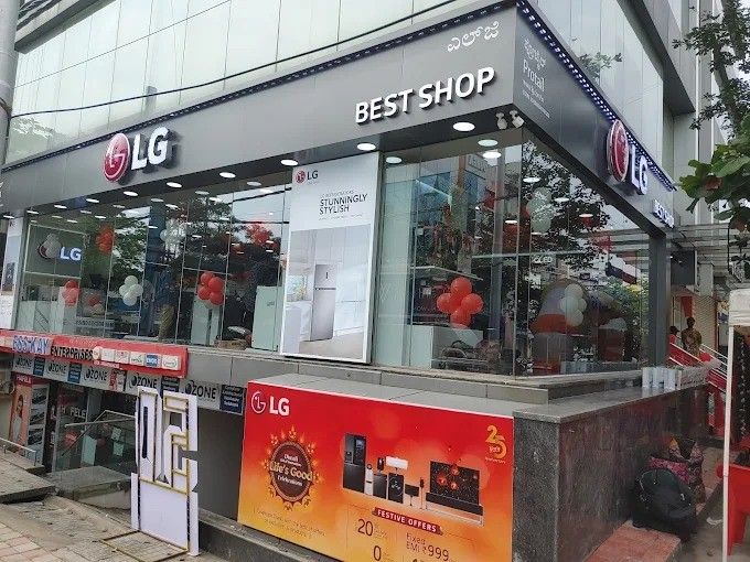 LG BEST SHOP - Protail-HSR Layout storefront