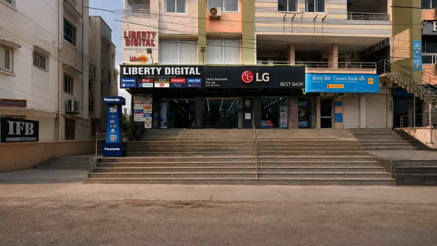 LG BEST SHOP - LIBERTY ASSOCIATES PVT LTD, Udaipur storefront