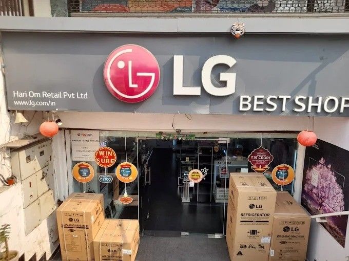 LG BEST SHOP - HARI OM RETAIL PVT.LTD storefront