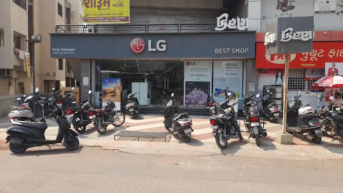 LG BEST SHOP - KIRAN TELEVISION, 150 Feet Ring Road, Rajkot storefront