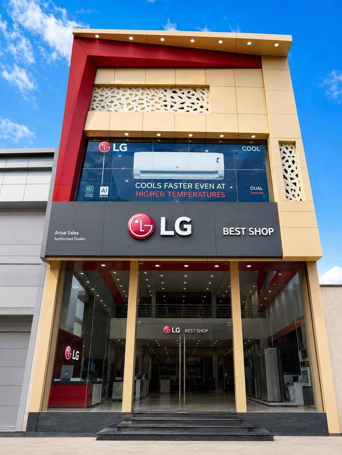 LG Best Shop - Priya Sales, Indore storefront