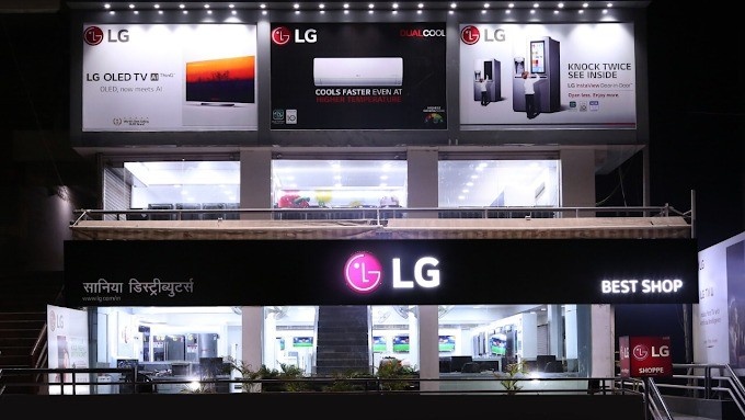 LG Best Shop -Saniya Distributors -Chhatrapati Sambhajinagar storefront